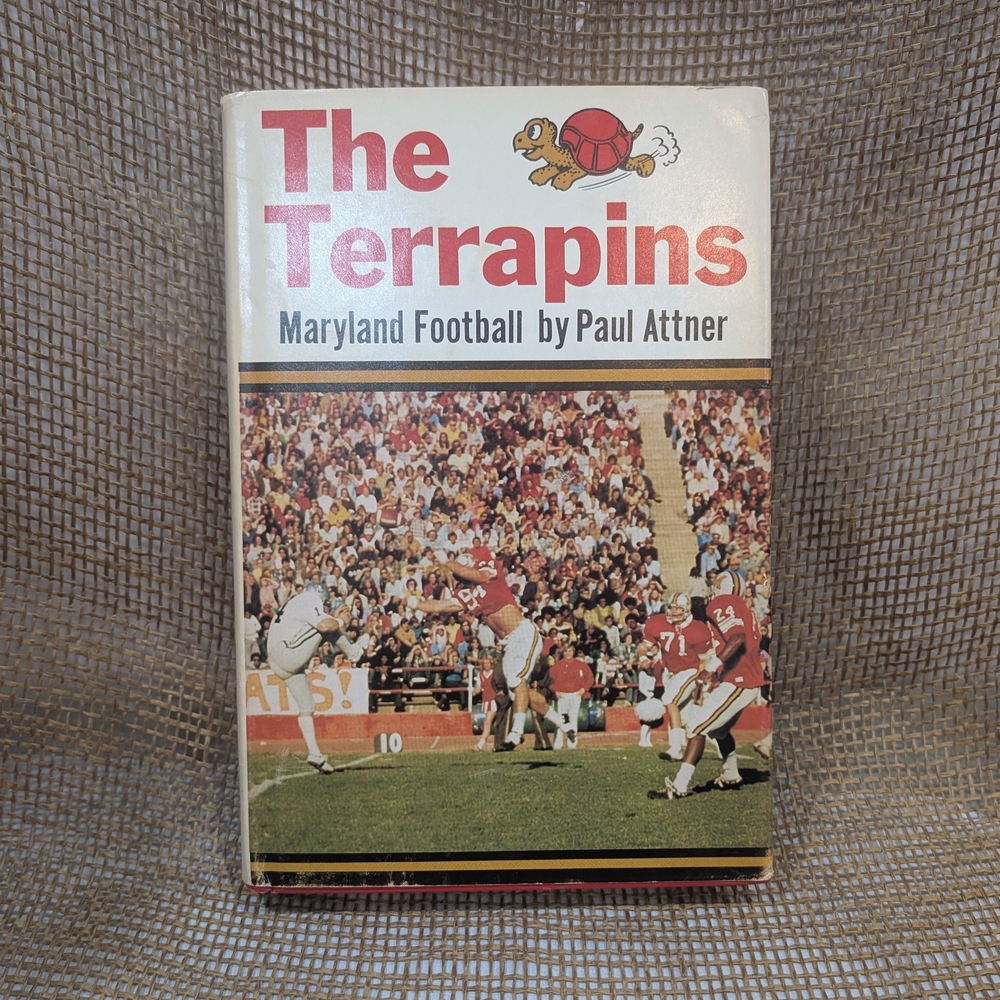 Vintage 1975 The Terrapins Maryland Football Book by Paul Attner